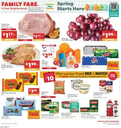 Preview of Family Fare weekly ads valid from 22.03.2026