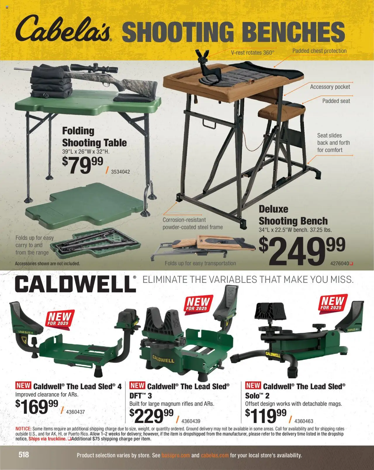 Cabela's Hunting Master 25 - valid from 11.08.2025 | Page: 518 | Products: Table