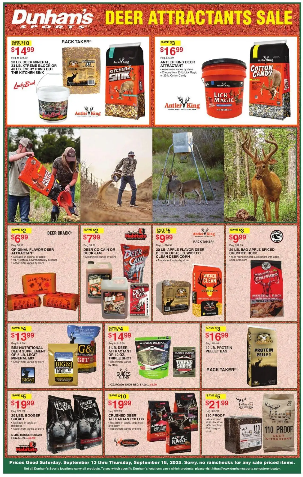 Dunham's Sports Weekly Ad - valid from 13.09.2025 | Page: 11 | Products: Beer, Bourbon, Sugar, Bag