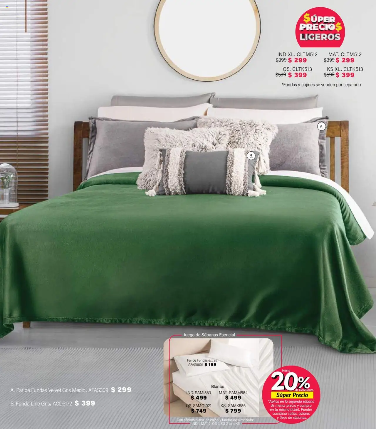 Nuevas ofertas de Colchas Concord válidas en toda la República Mexicana desde el 01.08.2025. ¡Encuentra las mejores ofertas en Colchas Concord - Catálogo! | Página: 863 | Productos: Juego, Funda, Almohada, Sabanas