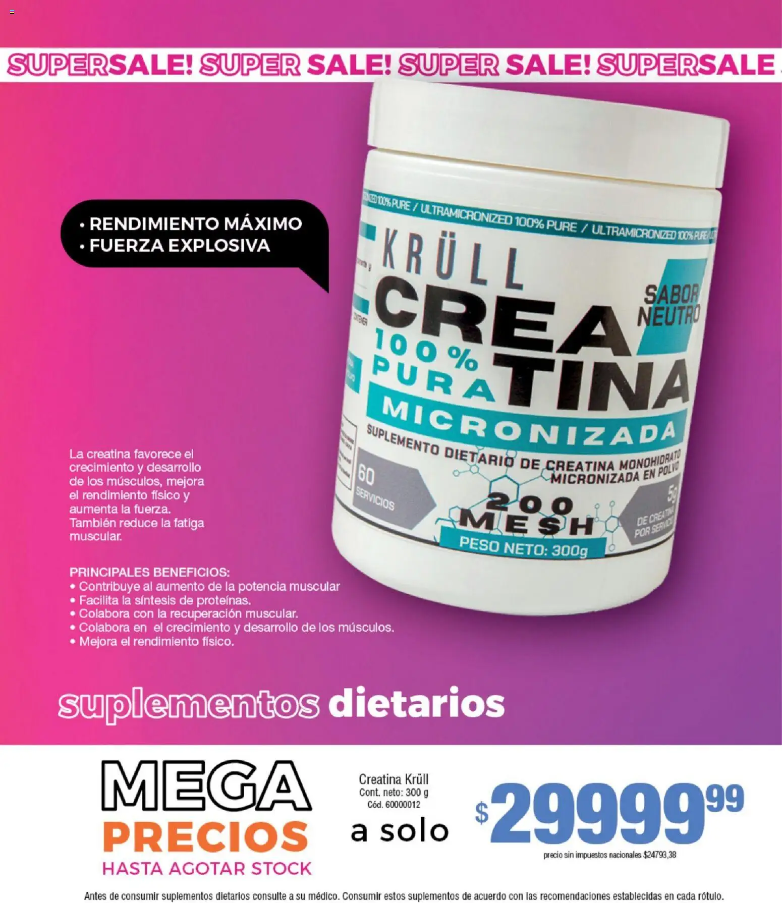 Millanel - Catálogo │ válido desde el 08.12.2025 | Página: 117 | Productos: Peso, Suplemento dietario, Polvo