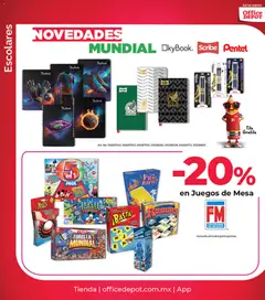 Vista previa de Office Depot catálogo, nuevo folleto de la tienda, válido en México a partir del 01.04.2026 | Página: 2 | Productos: Mesa