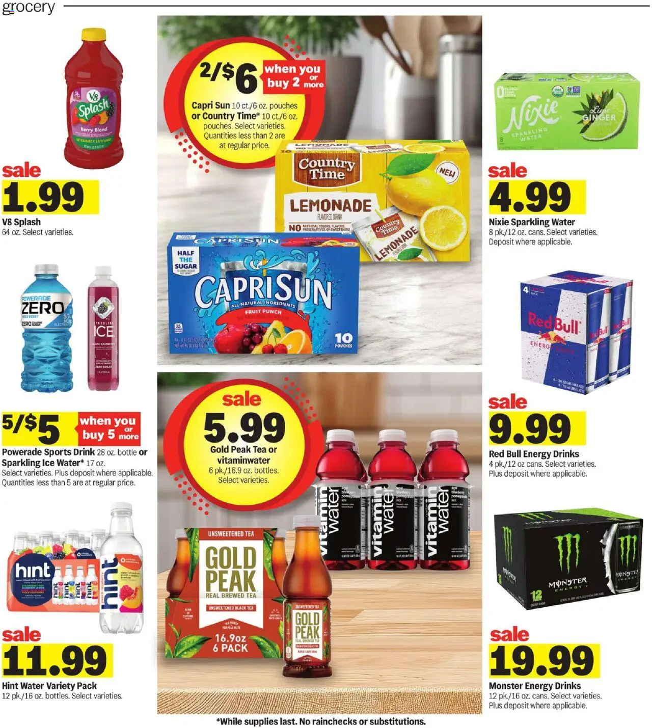 Meijer Weekly Ad - valid from 10.09.2025 | Page: 15 | Products: Vitamin, Tea, Water, Sugar