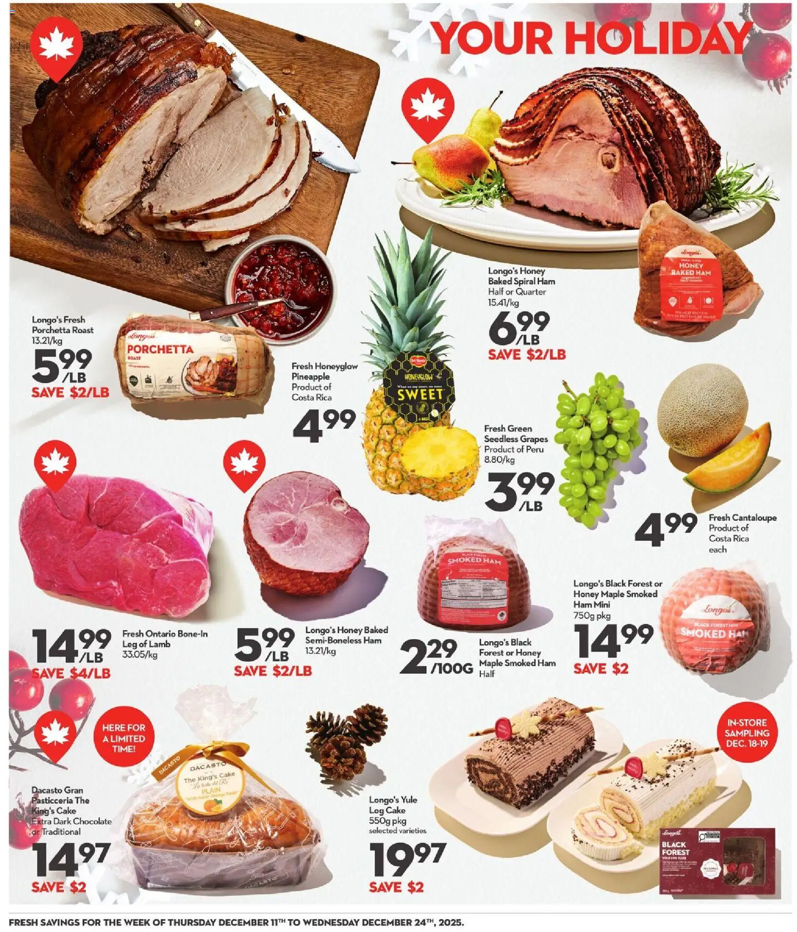 Longo's flyer valid from 11.12.2025 | Page: 8