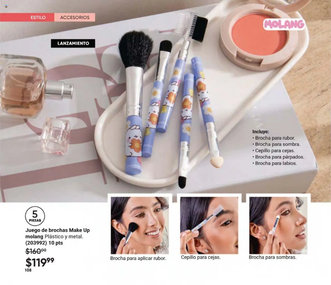 Nuevas ofertas de AVON válidas en toda la República Mexicana desde el 09.08.2025. ¡Encuentra las mejores ofertas en AVON - Casa & Estilo 13 2025! | Página: 110 | Productos: Cepillo, Juego