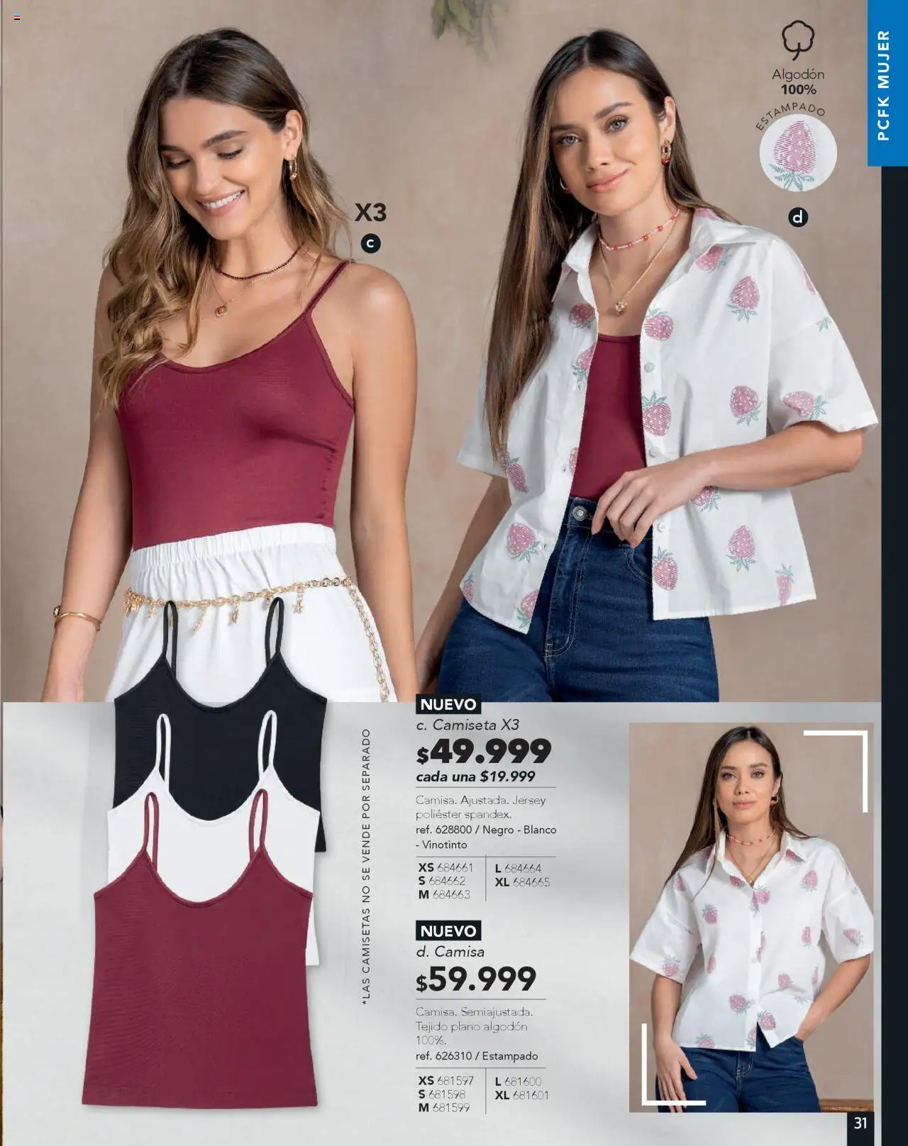 Pacifika revista - valida desde el 01.09.2025 | Página: 35 | Productos: Algodón, Camiseta, Camisa