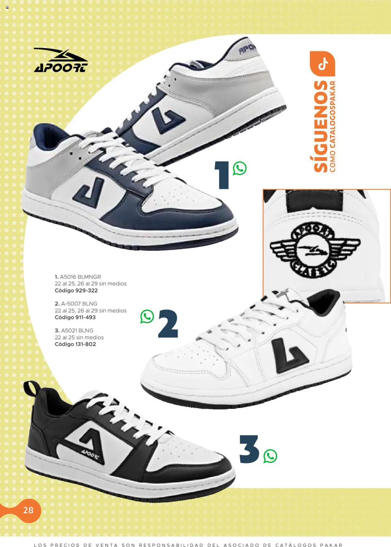 Nuevas ofertas de SC Pakar válidas en toda la República Mexicana desde el 24.07.2025. ¡Encuentra las mejores ofertas en SC Pakar - Catálogo Hombre otoño / invierno! | Página: 28