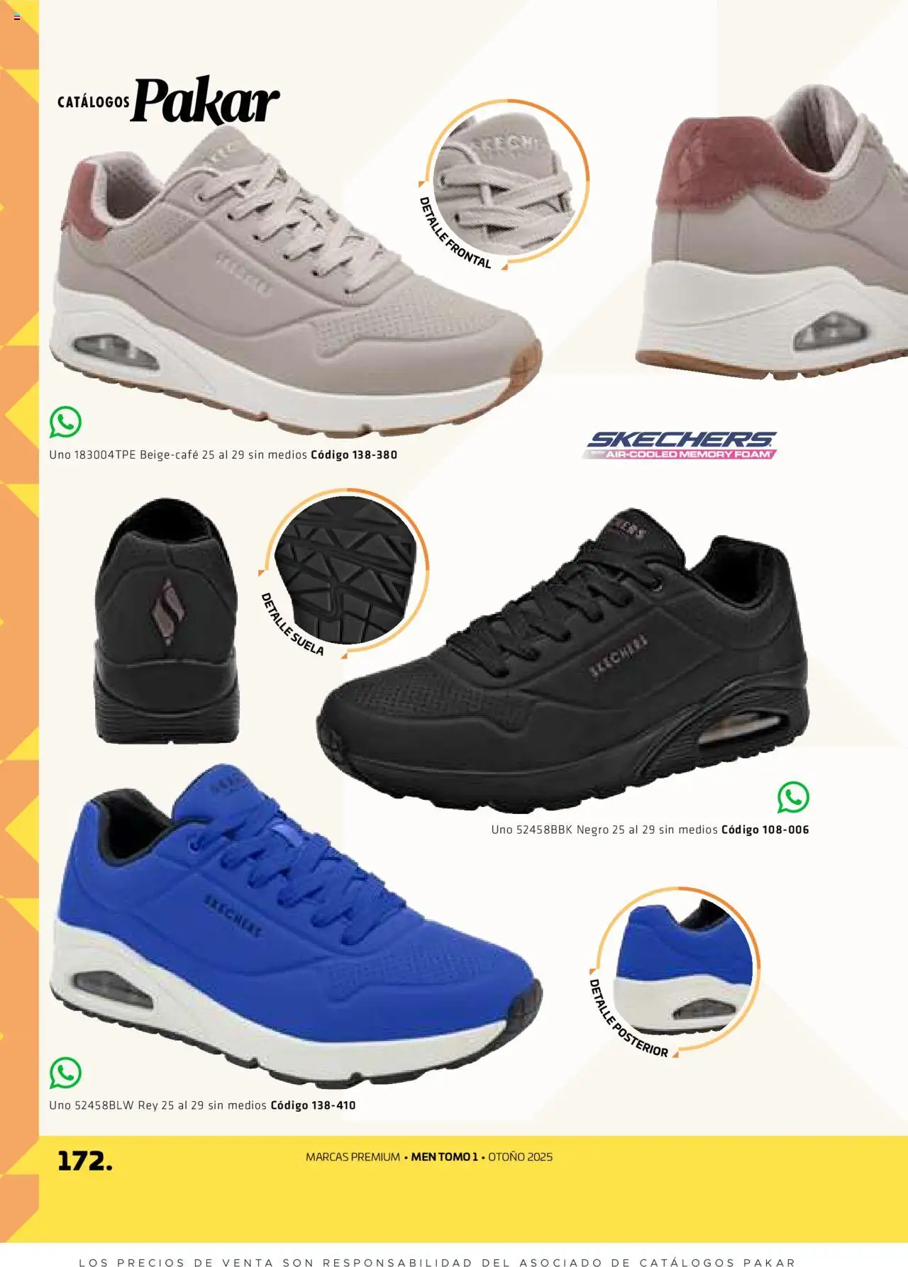 Nuevas ofertas de SC Pakar válidas en toda la República Mexicana desde el 29.08.2025. ¡Encuentra las mejores ofertas en SC Pakar - Catálogo Otoño Men Tomo 1! | Página: 172