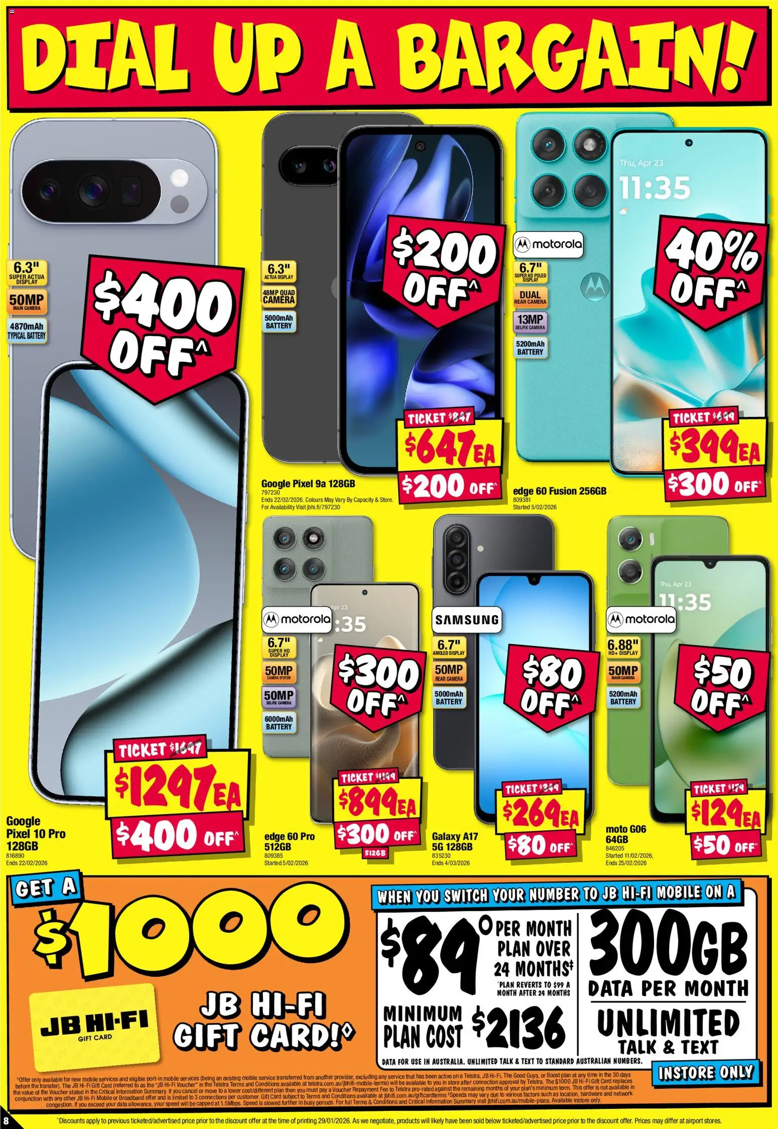 JB Hi-Fi catalogue - valid from 12.02.2026 | Page: 8 | Products: Battery, Camera, Mobile