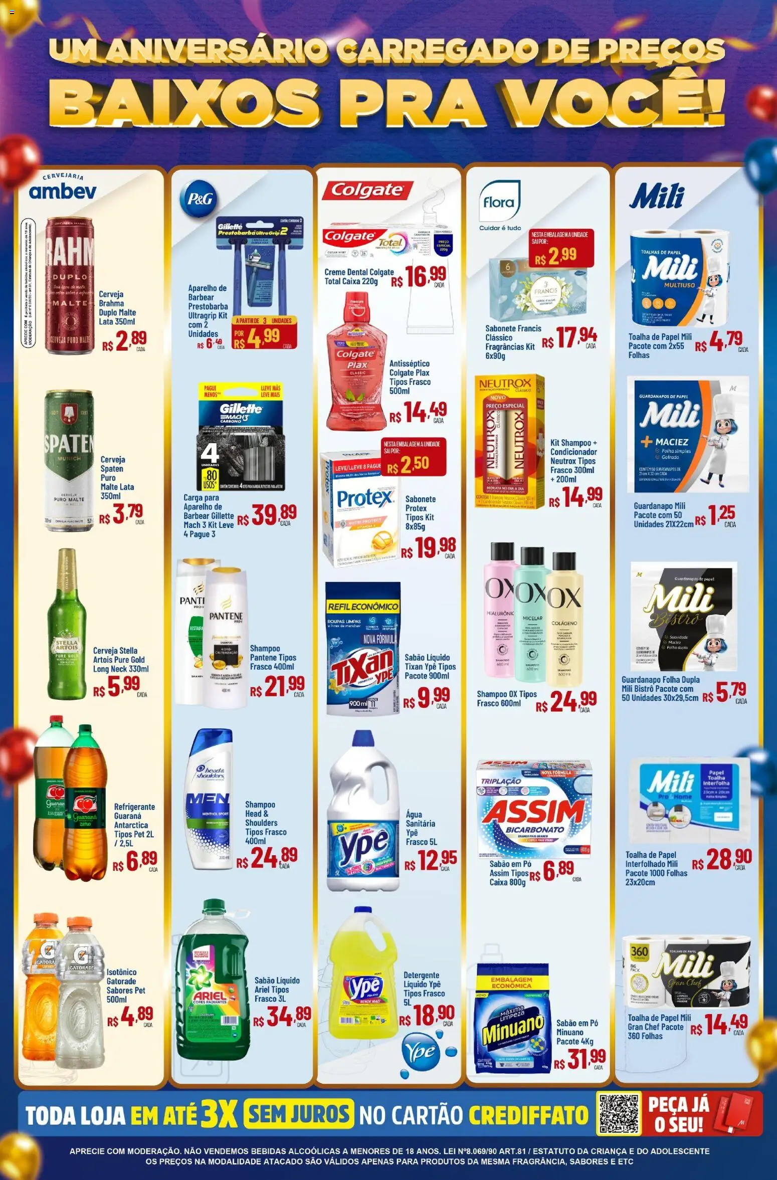 Max Atacadista Folheto - válido de 27.10.2025 | Página: 4 | Produtos: Shampoo, Gatorade, Detergente, Creme dental
