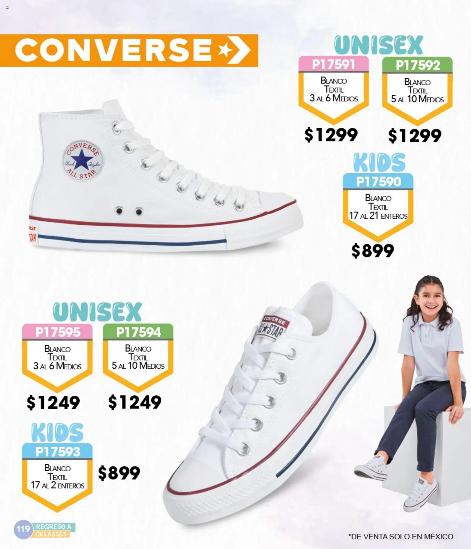 Nuevas ofertas de Cklass válidas en toda la República Mexicana desde el 05.12.2025. ¡Encuentra las mejores ofertas en Cklass catálogo Especial Regreso a Clases! | Página: 120