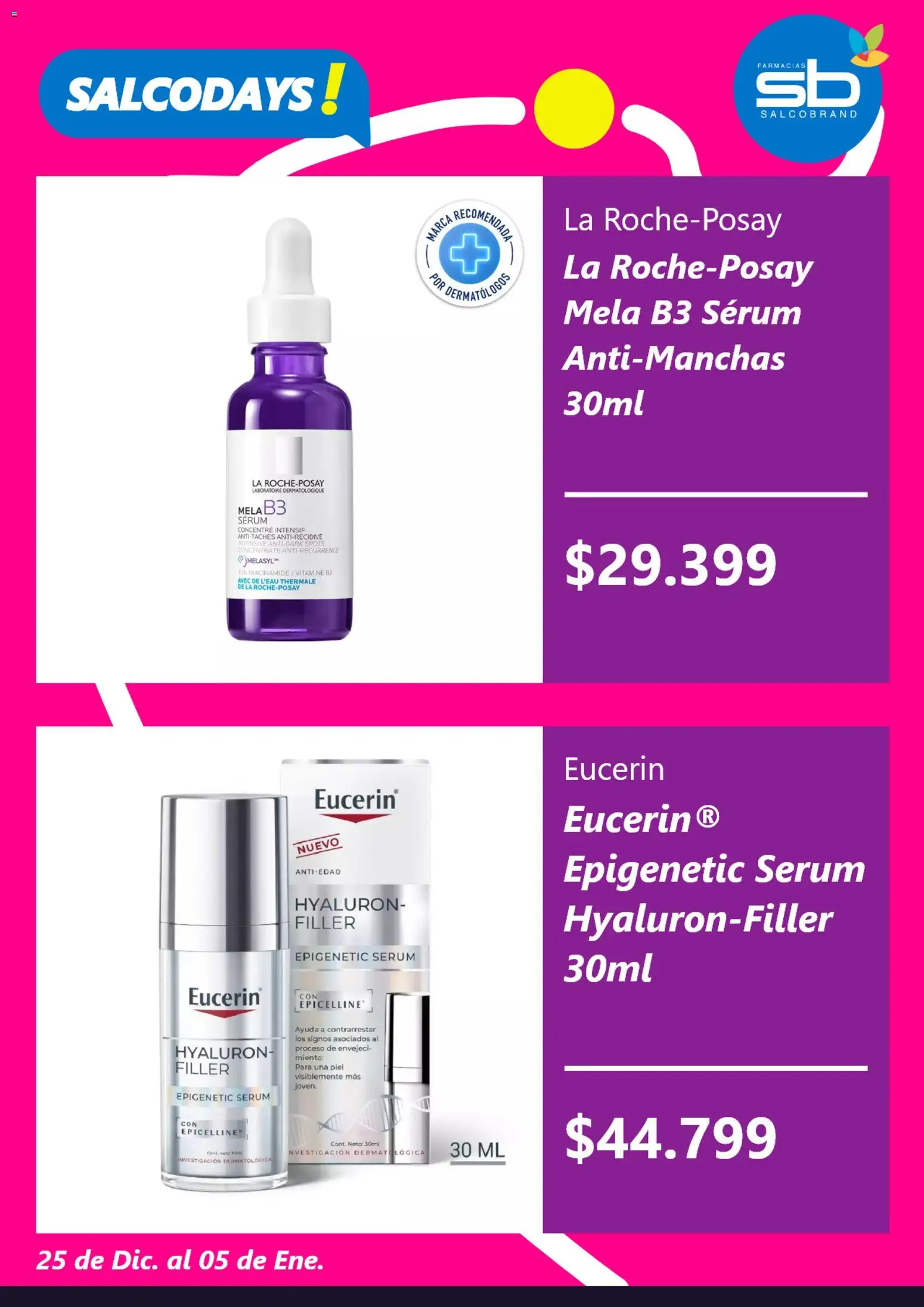 Salcobrand ofertas  │ válido desde el 29.12.2025 | Página: 3 | Productos: Serum