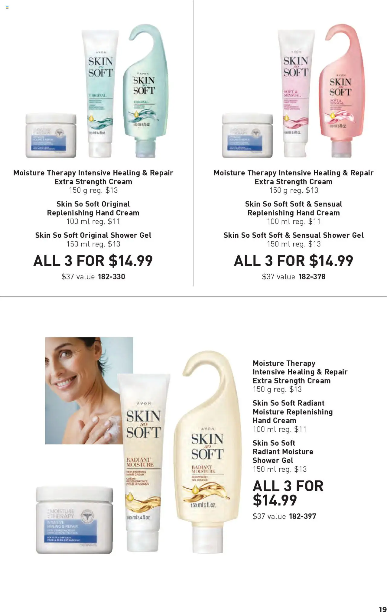Avon flyer valid from 14.08.2025 | Page: 19 | Products: Cream, Hand cream, Shower