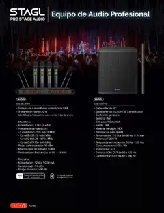 Vista previa de Steren catálogo, nuevo folleto de la tienda, válido en México a partir del 01.01.2025 | Página: 60 | Productos: Audio, Micrófono