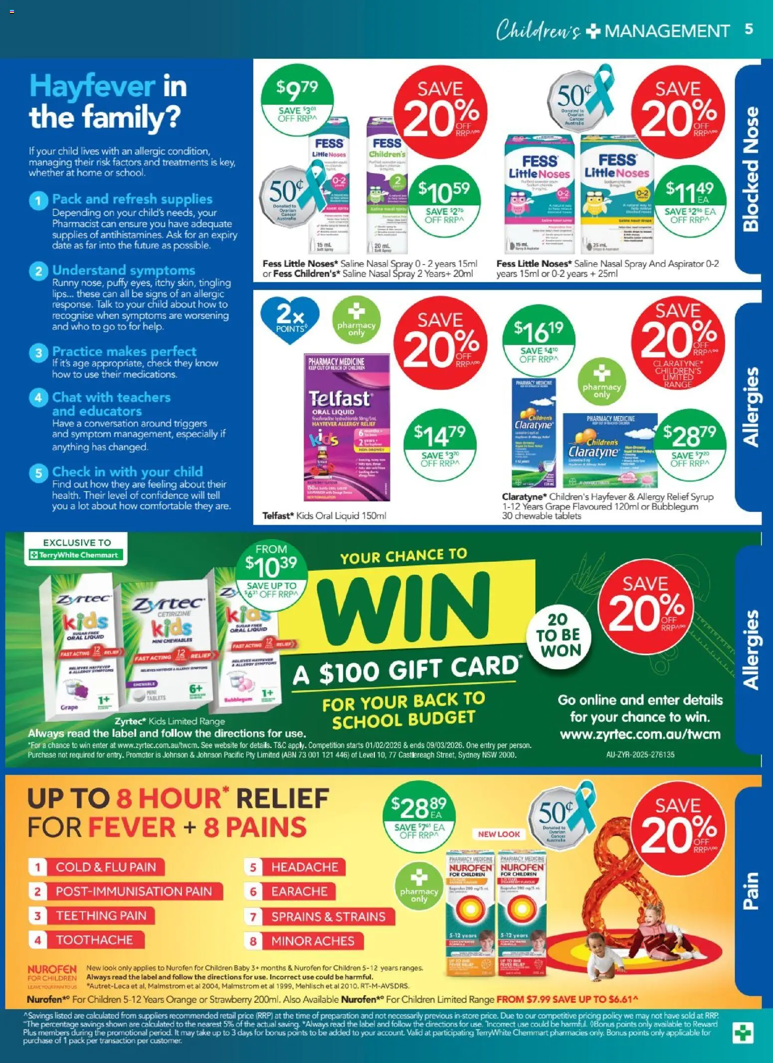 Terry White catalogue - valid from 12.02.2026 | Page: 5 | Products: Sugar, Date, Tablets, Teething