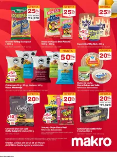 Makro catálogo makromania -  Vista previa de la revista de la tienda Makro valido desde el 20.03.2026 | Página: 25 | Productos: Avena, Azucar, Sal, Café