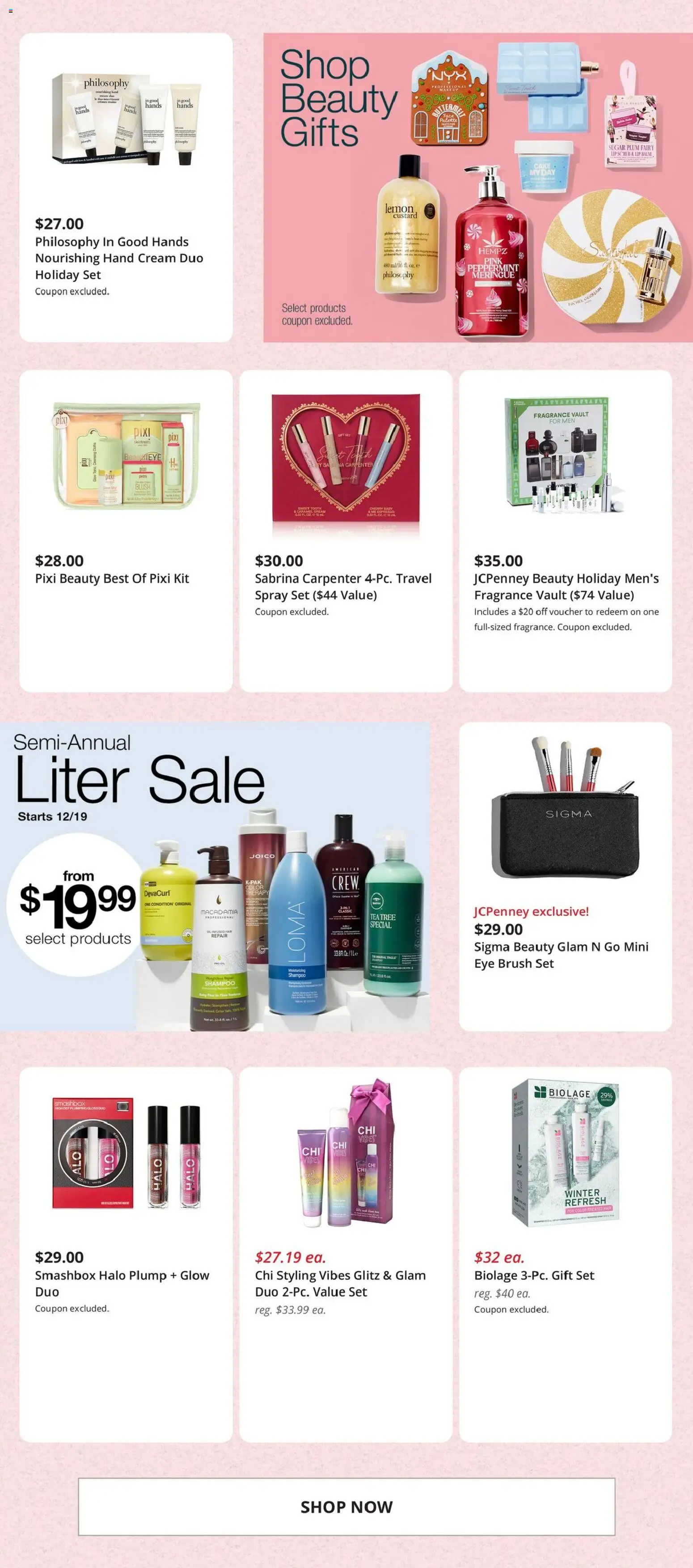 JCPenney Weekly Ad - valid from 19.12.2025 | Page: 5 | Products: Plum, Shampoo, Cream, Sugar