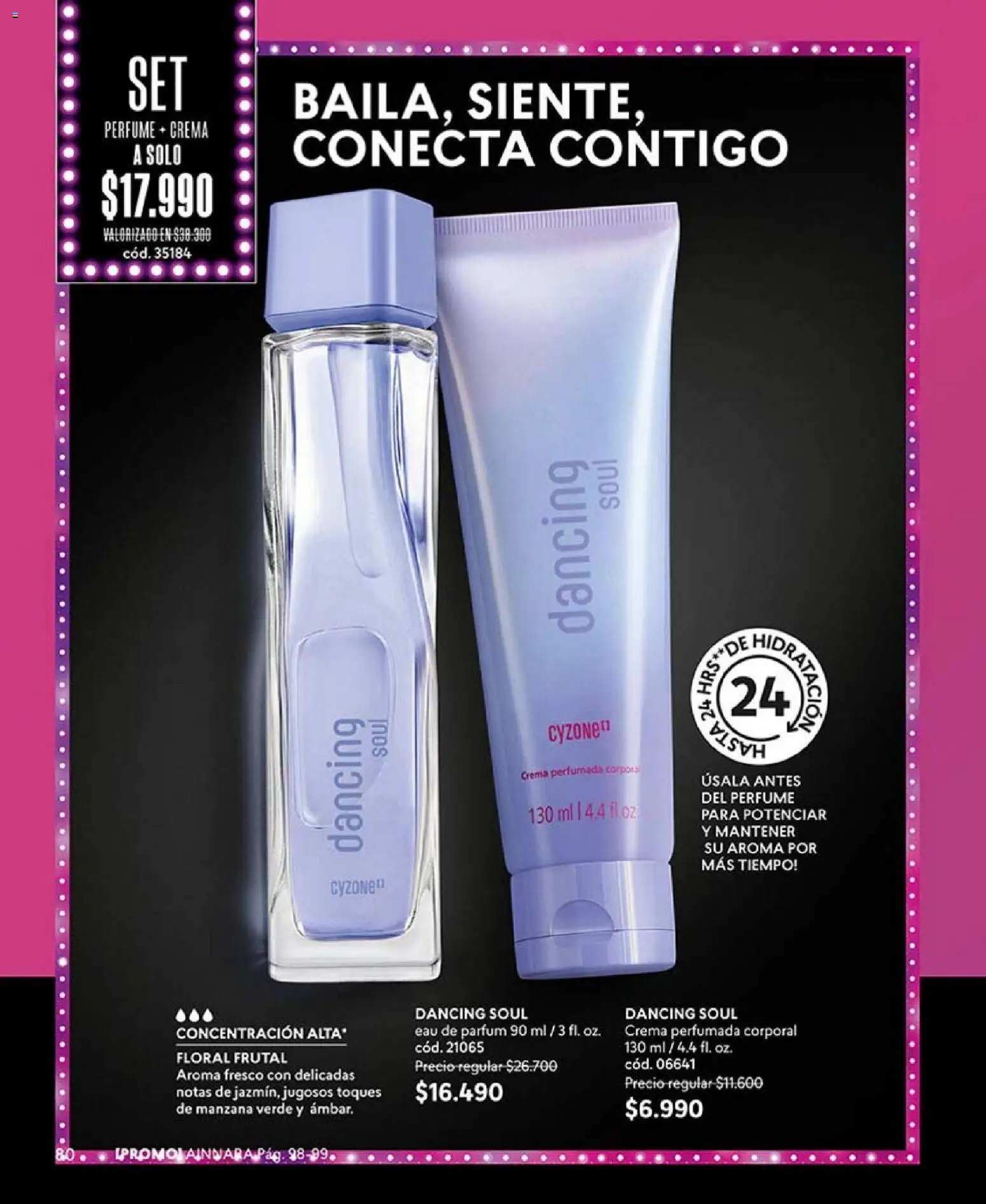 Catálogo CyZone Campaña 2 │ válido desde el 16.01.2026 | Página: 80 | Productos: Manzana, Perfume, Crema