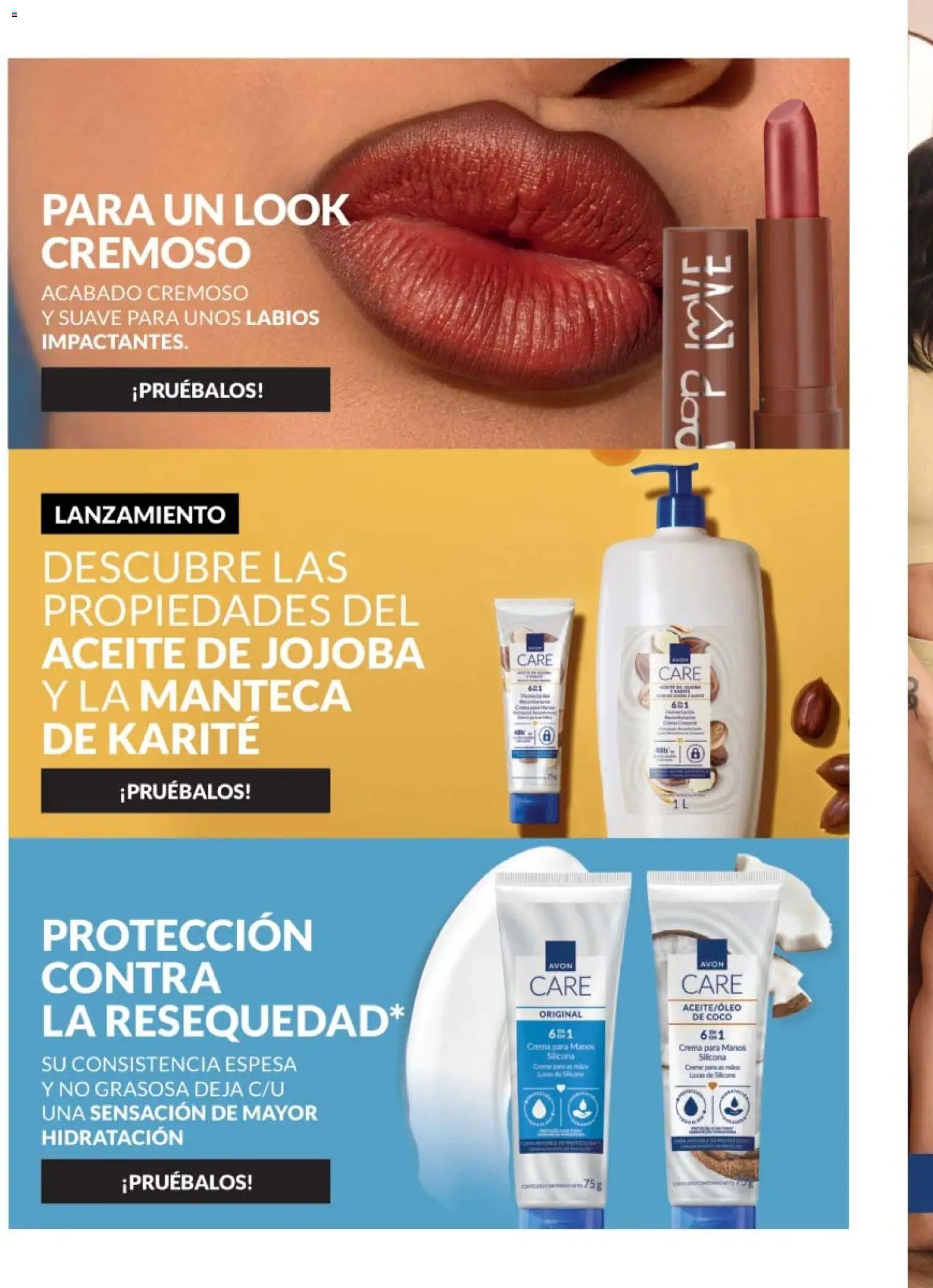 Nuevas ofertas de AVON válidas en toda la República Mexicana desde el 30.01.2026. ¡Encuentra las mejores ofertas en AVON campaña 3 2026! | Página: 2 | Productos: Crema, Aceite, Body