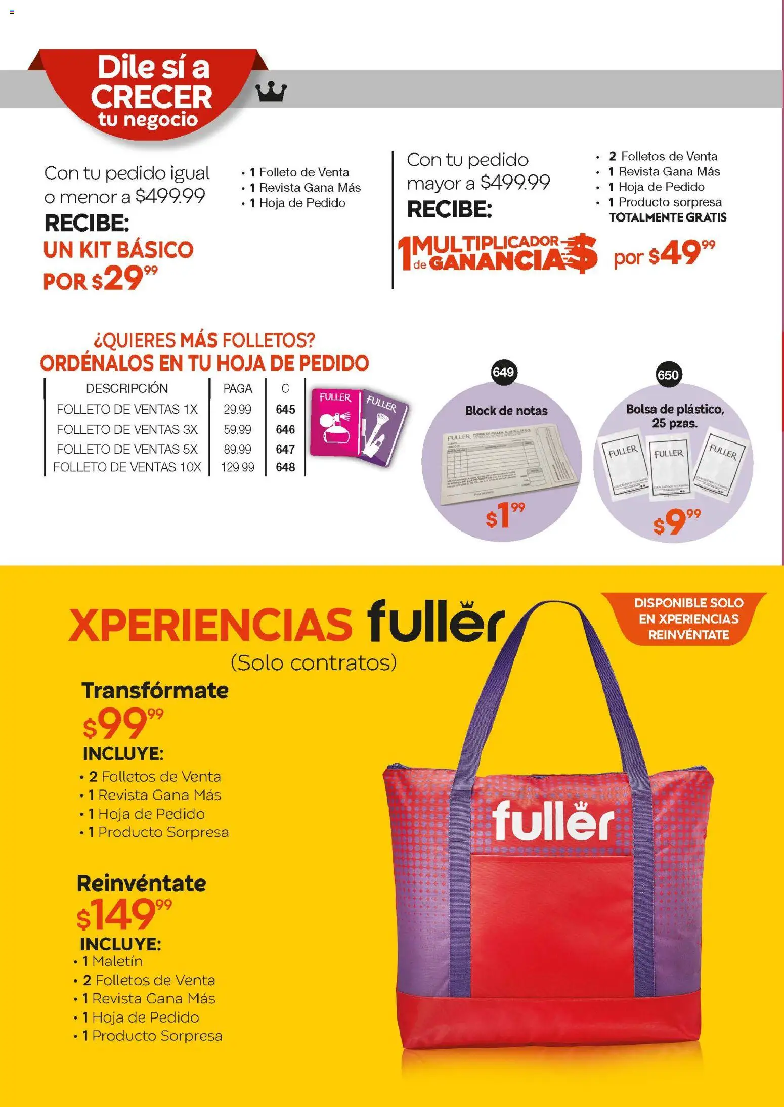 Nuevas ofertas de Fuller válidas en toda la República Mexicana desde el 04.03.2026. ¡Encuentra las mejores ofertas en Fuller Gana Mas C24 2026! | Página: 34 | Productos: Bolsa