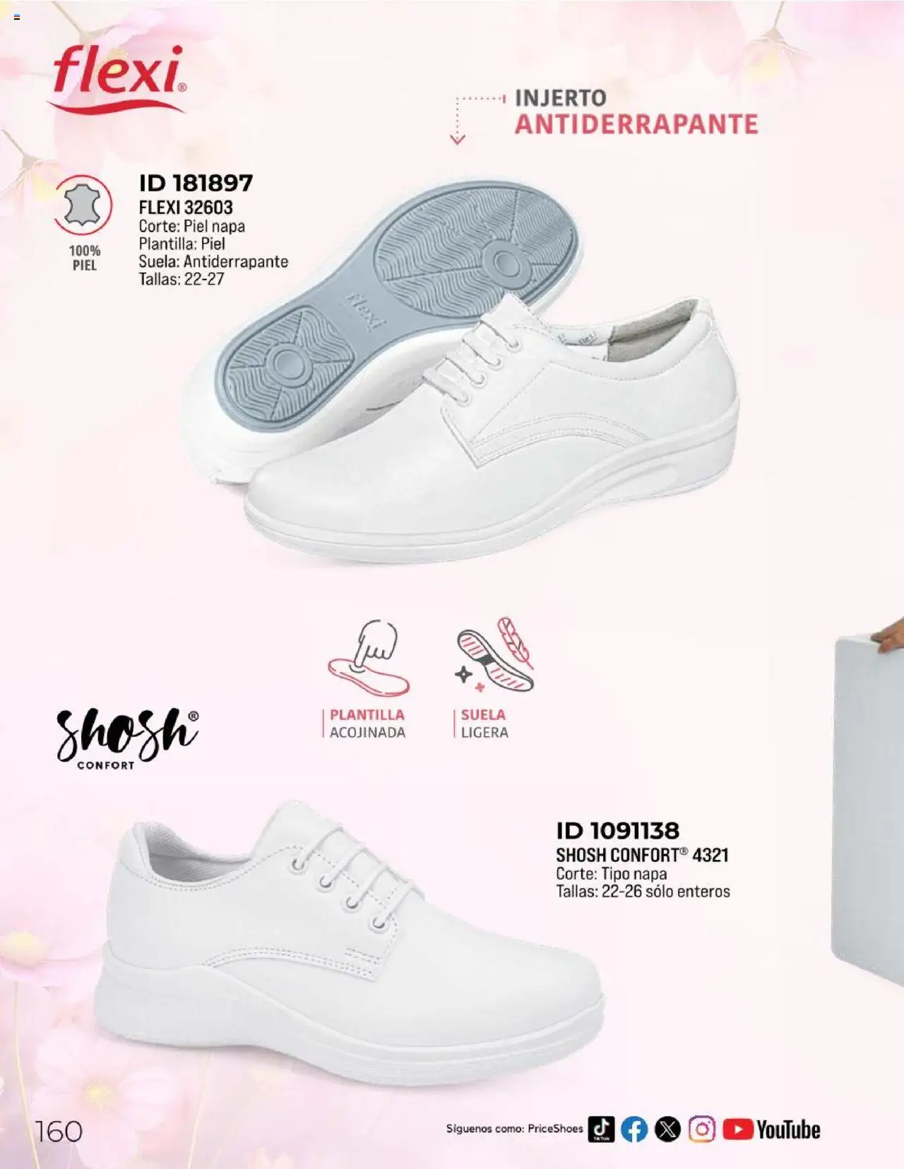 Nuevas ofertas de Price Shoes válidas en toda la República Mexicana desde el 10.02.2025. ¡Encuentra las mejores ofertas en Price Shoes catálogo Confort! | Página: 160