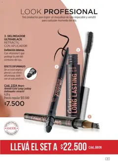 Catálogo Amodil Campaña 13 │ válido desde el 18.07.2025 | Página: 31 | Productos: Maquillaje, Máscara, Delineador, Contorno