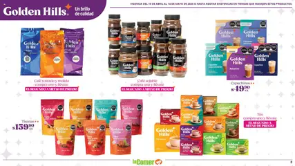 Vista previa de La Comer folleto Golden Hills, nuevo folleto de la tienda, válido en México a partir del 10.04.2026 | Página: 8