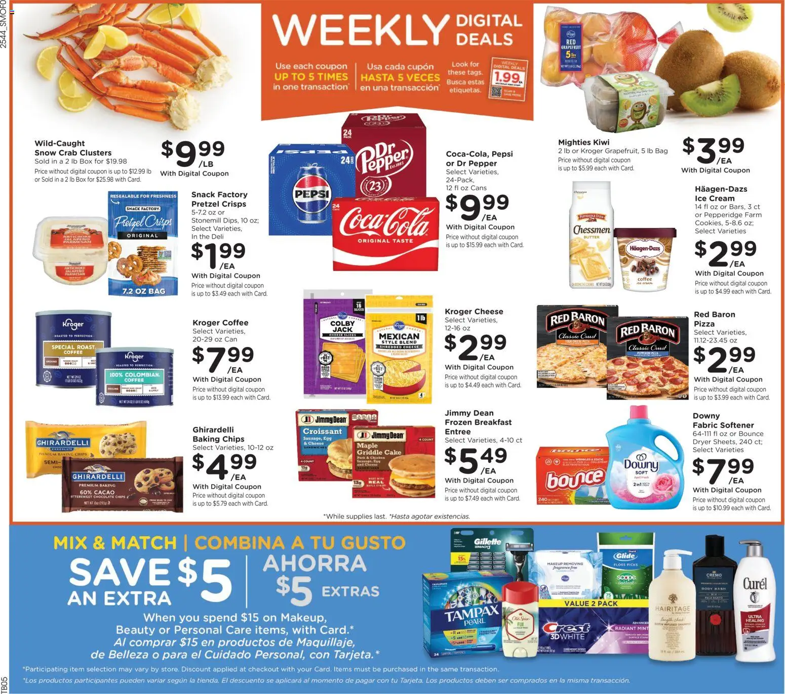 Smith's Weekly Ad - ID - valid from 03.12.2025 | Page: 2 | Products: Fragrance, Fabric softener, Cream, Ice cream