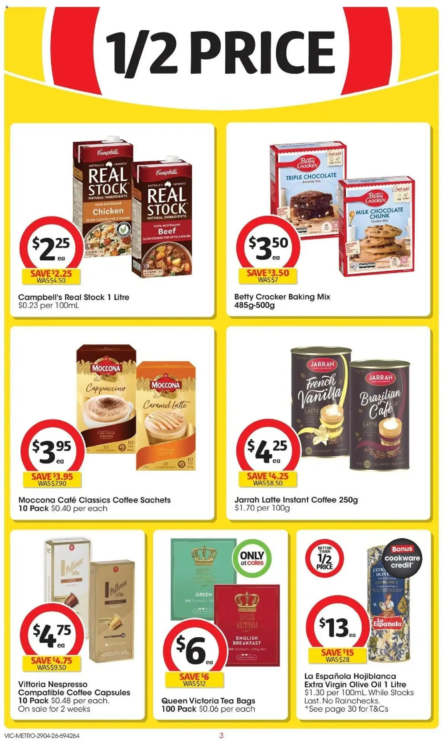 Deals catalogue - valid from 28.04.2026 | Page: 3 | Products: Milk, Oil, Chicken, Olive oil