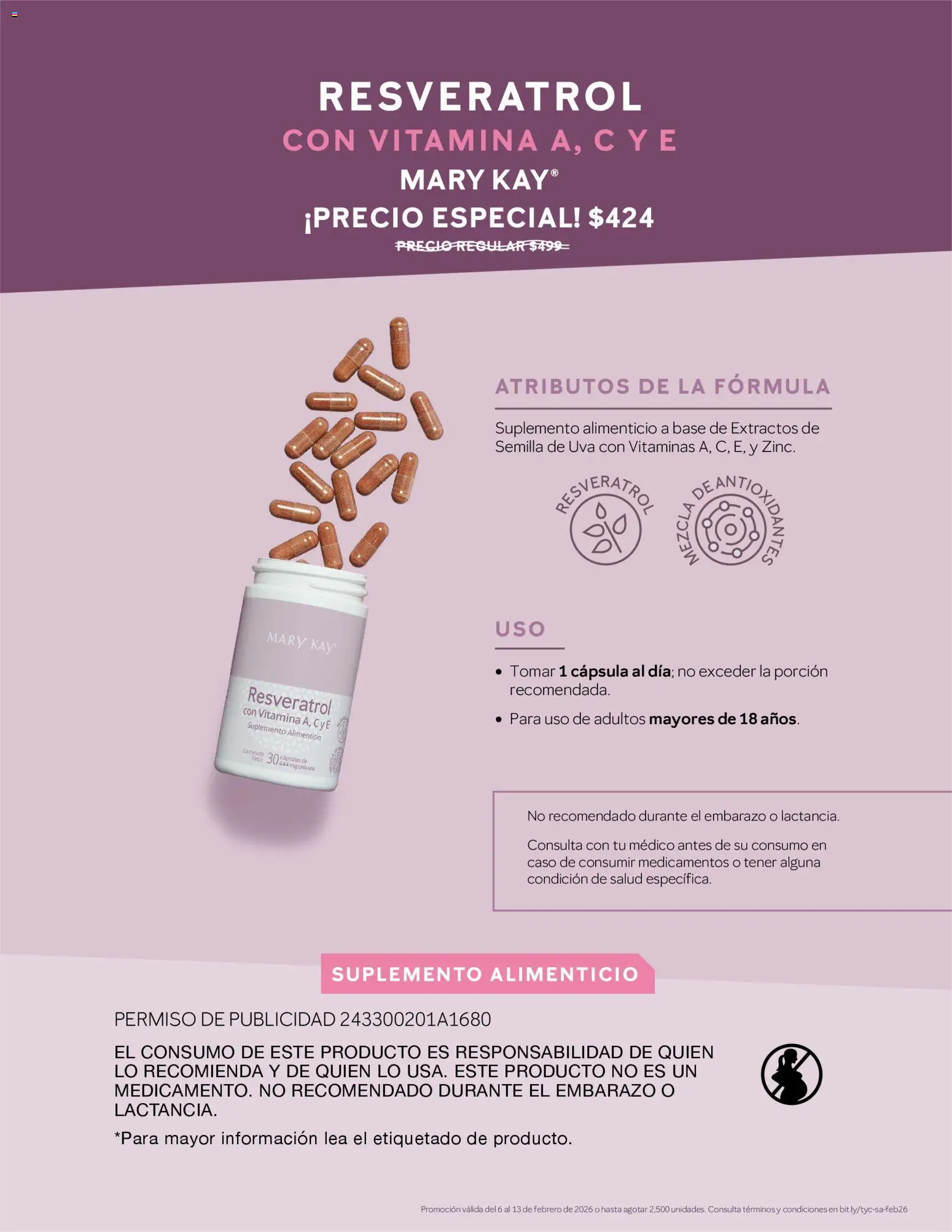 Nuevas ofertas de Mary Kay válidas en toda la República Mexicana desde el 06.02.2026. ¡Encuentra las mejores ofertas en Mary Kay catálogo! | Página: 6