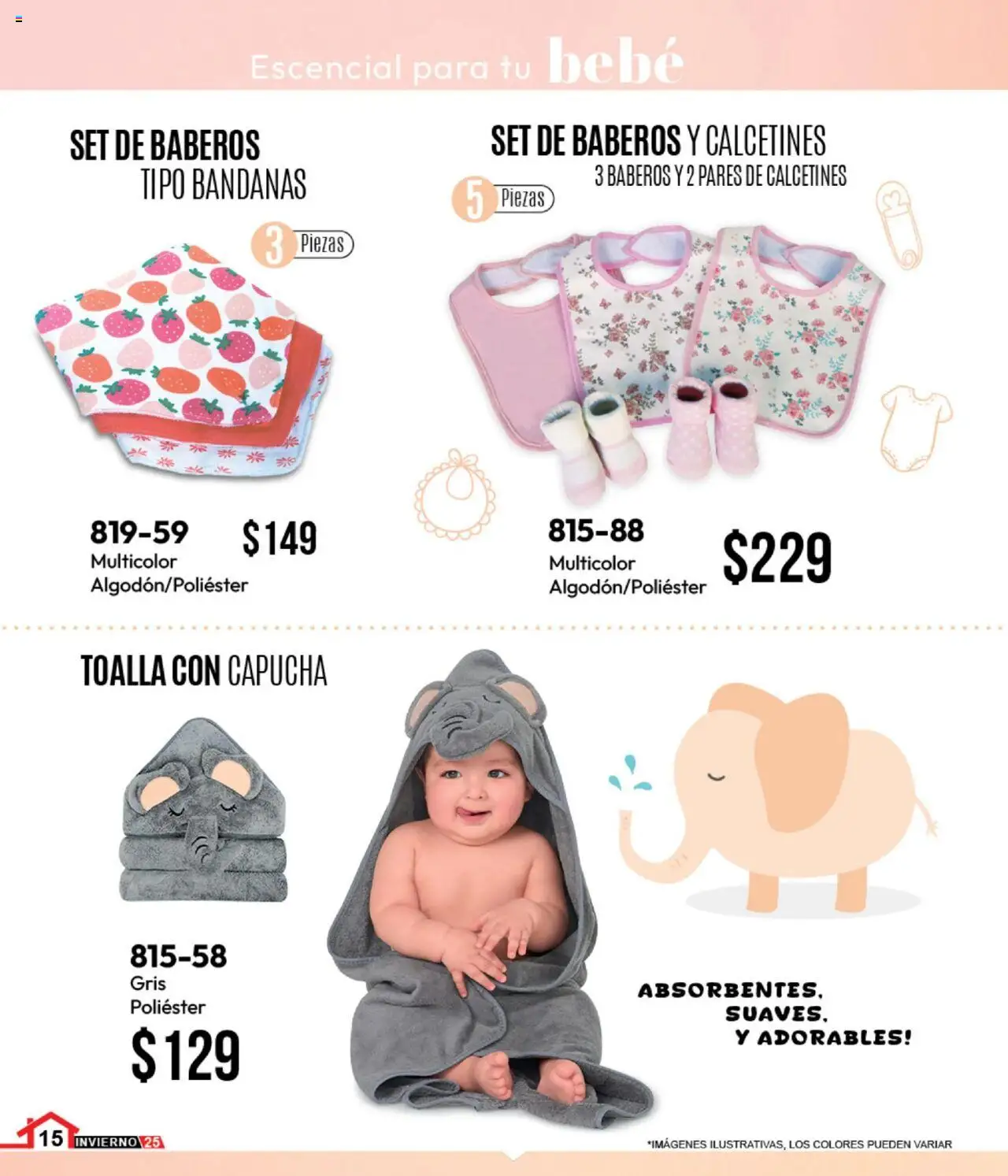 Nuevas ofertas de Cklass válidas en toda la República Mexicana desde el 16.09.2025. ¡Encuentra las mejores ofertas en Cklass - Catálogo We! | Página: 55 | Productos: Toalla