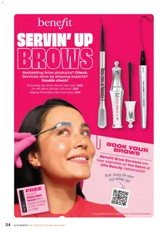 Preview of Ulta Beauty weekly ads valid from 23.11.2025 | Page: 34 | Products: Pencil, Pen, Mascara