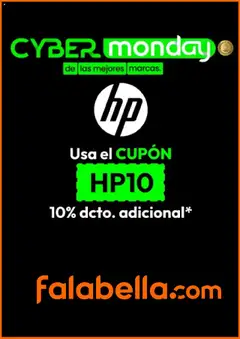 Cyber Monday Falabella válido desde el 06.10.2025