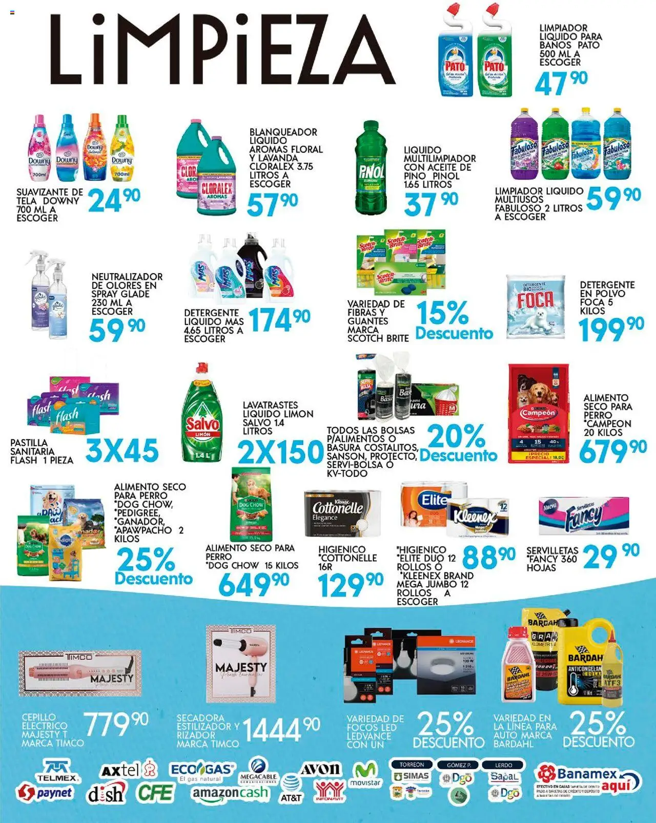 Nuevas ofertas de Alsuper válidas en toda la República Mexicana desde el 16.09.2025. ¡Encuentra las mejores ofertas en Alsuper - Folleto Laguna! | Página: 5 | Productos: Bolsa, Limón, Suavizante, Polvo