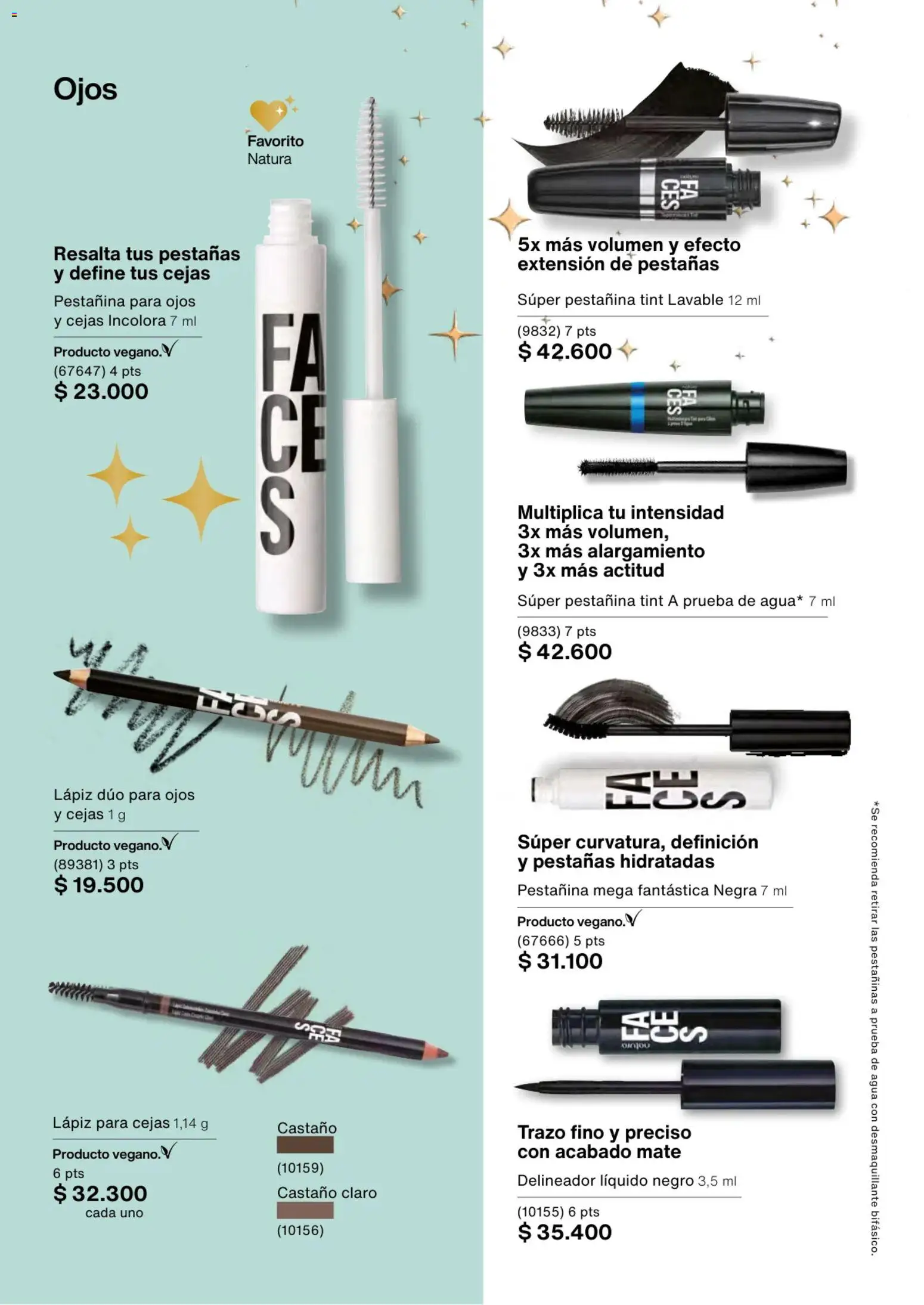 Natura revista - valida desde el 13.11.2025 | Página: 110 | Productos: Agua, Delineador, Desmaquillante