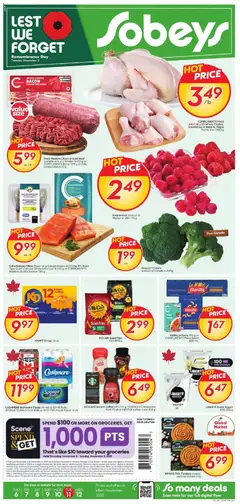Preview of Sobeys weekly flyer / circulaire from shop Sobeys valid from 06.11.2025