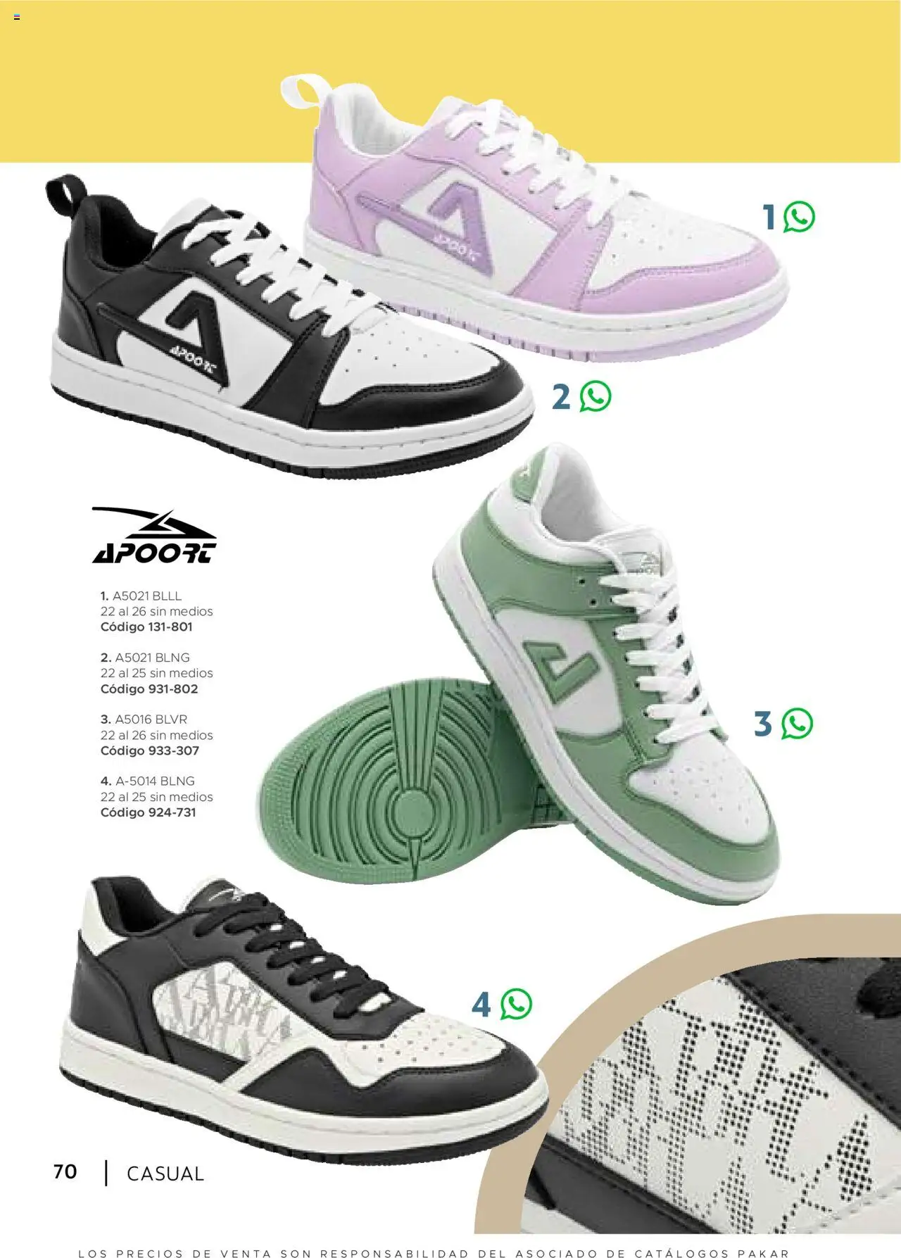 Nuevas ofertas de SC Pakar válidas en toda la República Mexicana desde el 24.07.2025. ¡Encuentra las mejores ofertas en SC Pakar - Catálogo Casual otoño / invierno! | Página: 70