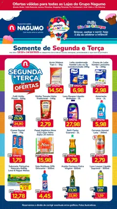 Nagumo - Ofertas Segunda e Terça - Pré-Visualização do folheto da loja Nagumo, válido de 13.10.2025