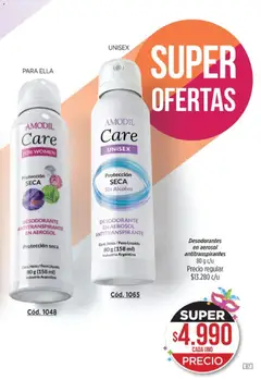 Vista previa Catálogo Amodil Campaña 3 válido desde el 01.03.2026 | Página: 87 | Productos: Peso, Desodorante, Antitranspirante