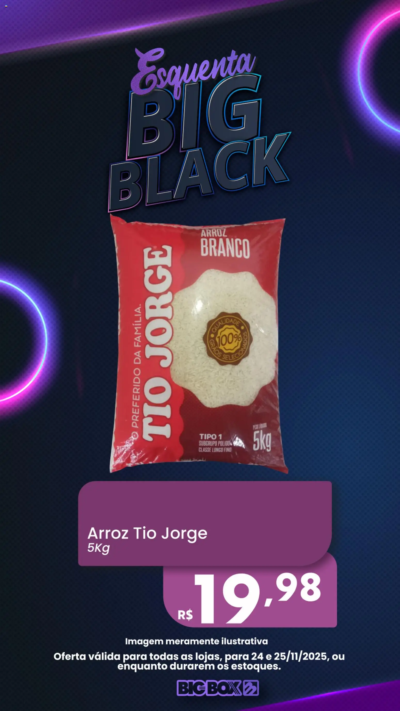 Big Box Folheto - válido de 24.11.2025 | Página: 3 | Produtos: Arroz