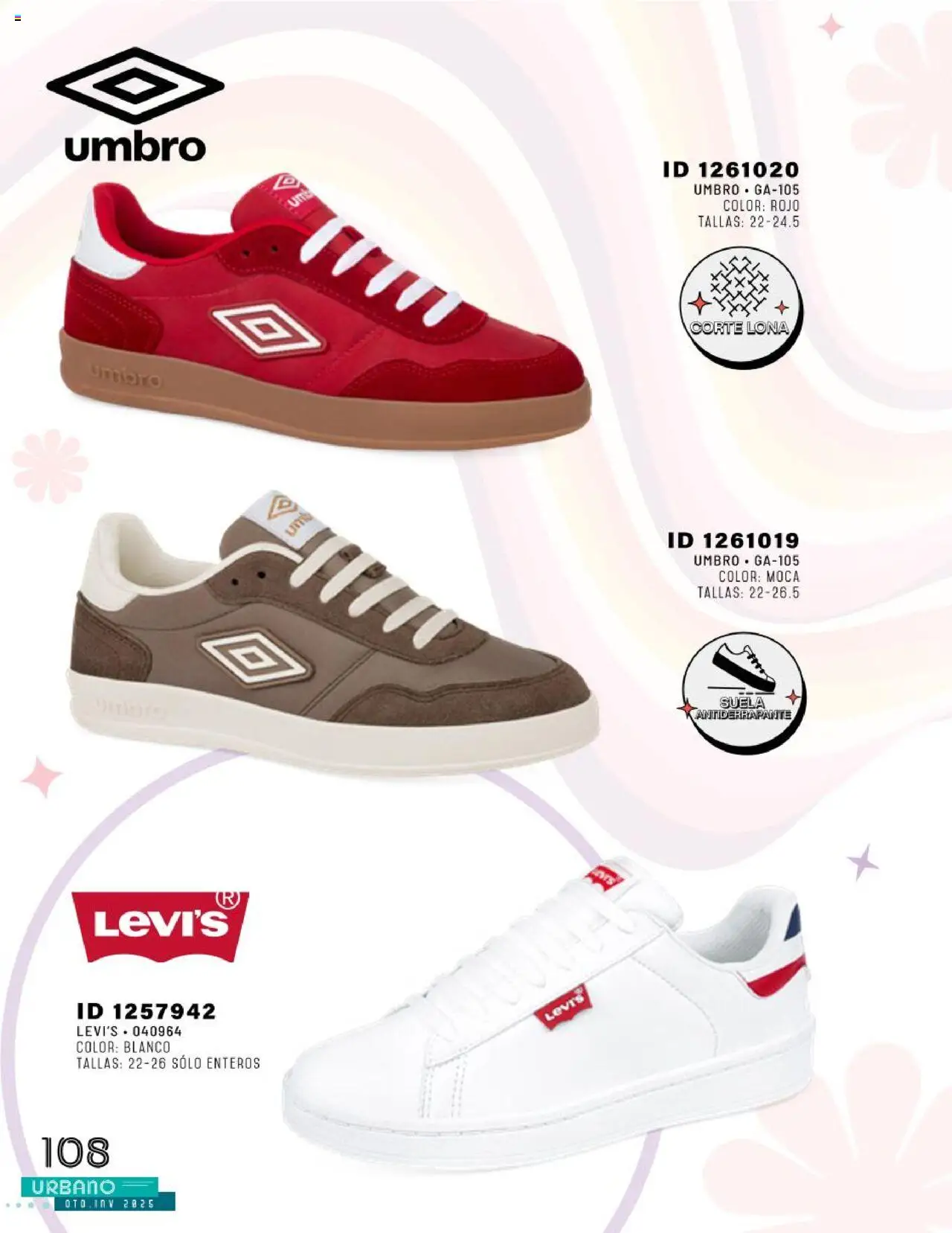 Nuevas ofertas de Price Shoes válidas en toda la República Mexicana desde el 24.07.2025. ¡Encuentra las mejores ofertas en Price Shoes catálogo Urbano otoño / invierno 2025! | Página: 108 | Productos: Lona