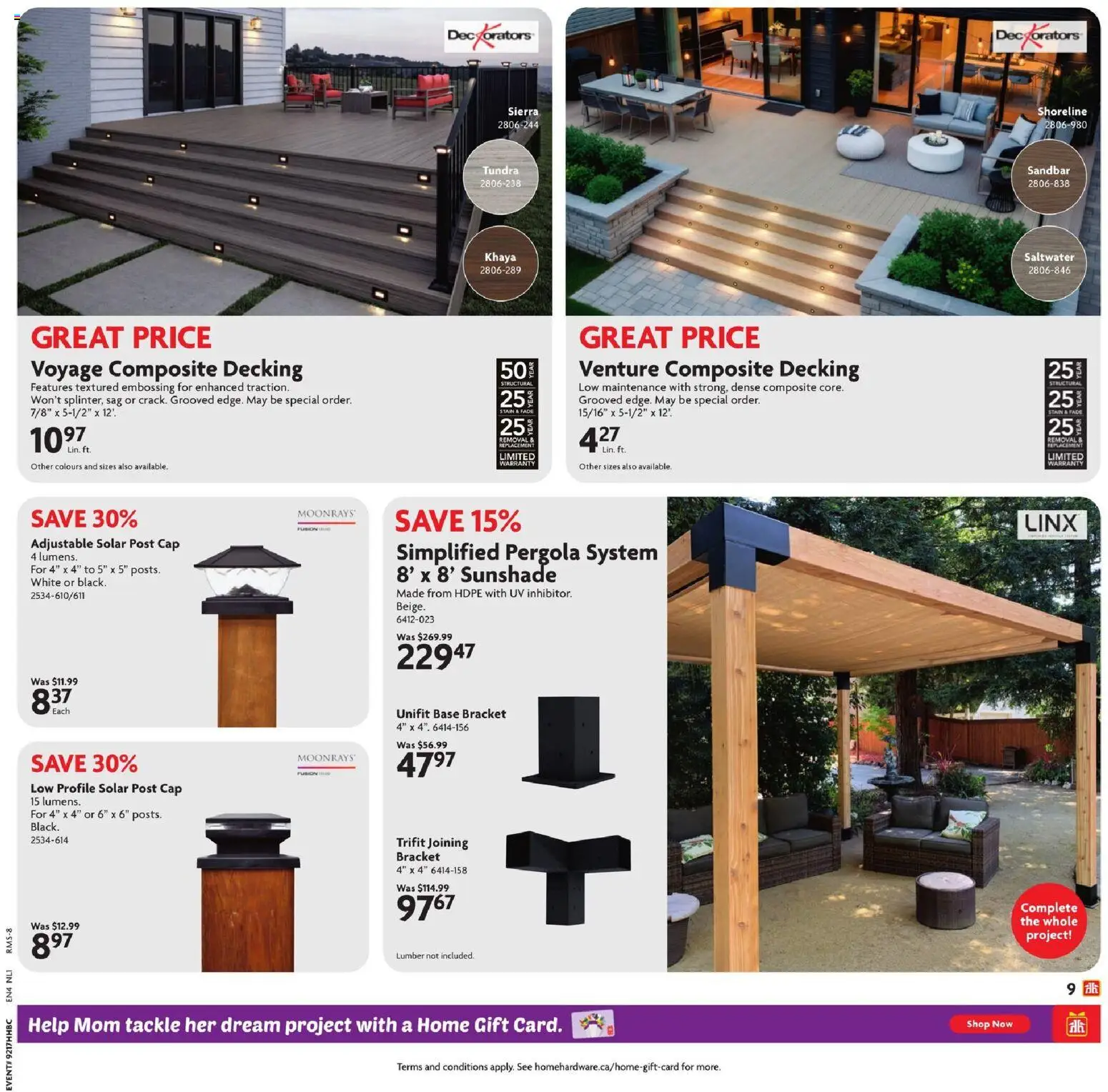 Home Hardware flyer valid from 23.04.2026 | Page: 11 | Products: Cap