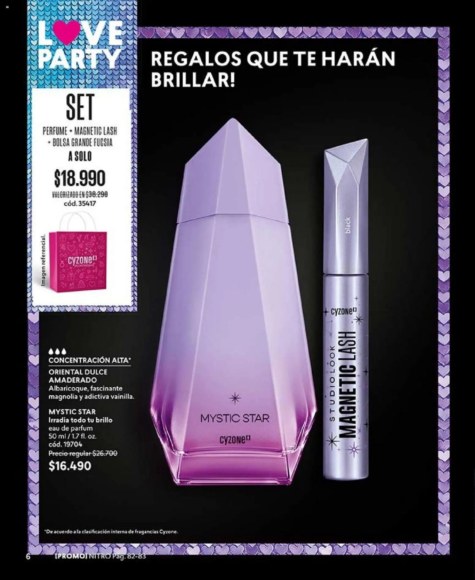 Catálogo CyZone Campaña 3 │ válido desde el 01.02.2026 | Página: 6 | Productos: Brillo, Bolsa, Perfume, Té