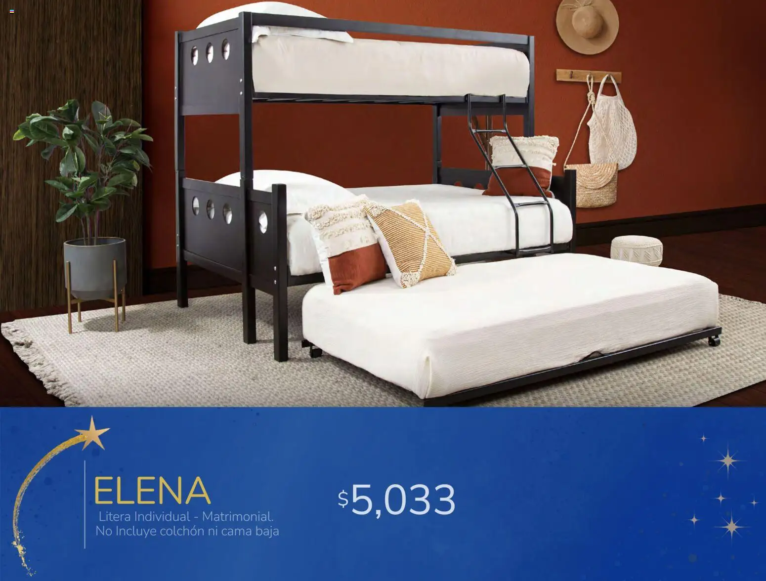 Nuevas ofertas de Muebles Dico válidas en toda la República Mexicana desde el 06.01.2026. ¡Encuentra las mejores ofertas en Muebles Dico catálogo Magia de Reyes! | Página: 9 | Productos: Litera, Cama, Colchón