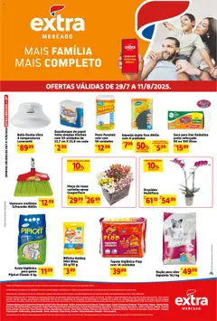 Extra - Ofertas de Mercado Quinzenal - Pré-Visualização do folheto da loja Extra, válido de 29.07.2025