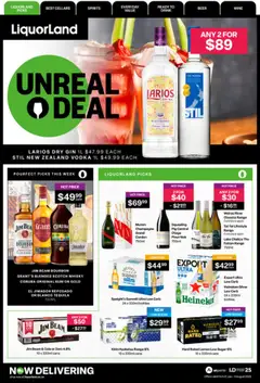 Liquorland catalogue preview  - valid from 21.07.2025