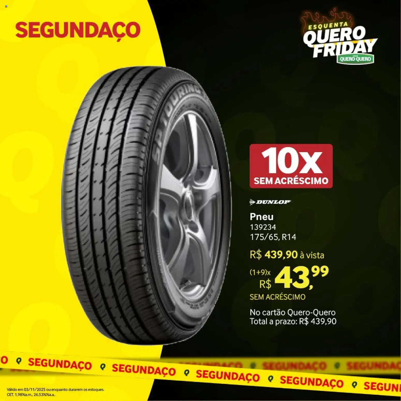 Lojas Quero-Quero Folheto - válido de 03.11.2025 | Página: 10 | Produtos: Pneu