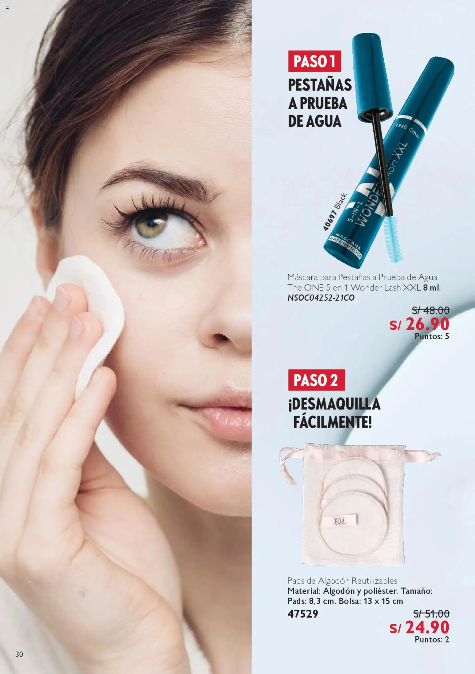 Catálogo Oriflame válido desde 25.10.2025 | Página: 30 | Productos: Máscara, Bolsa