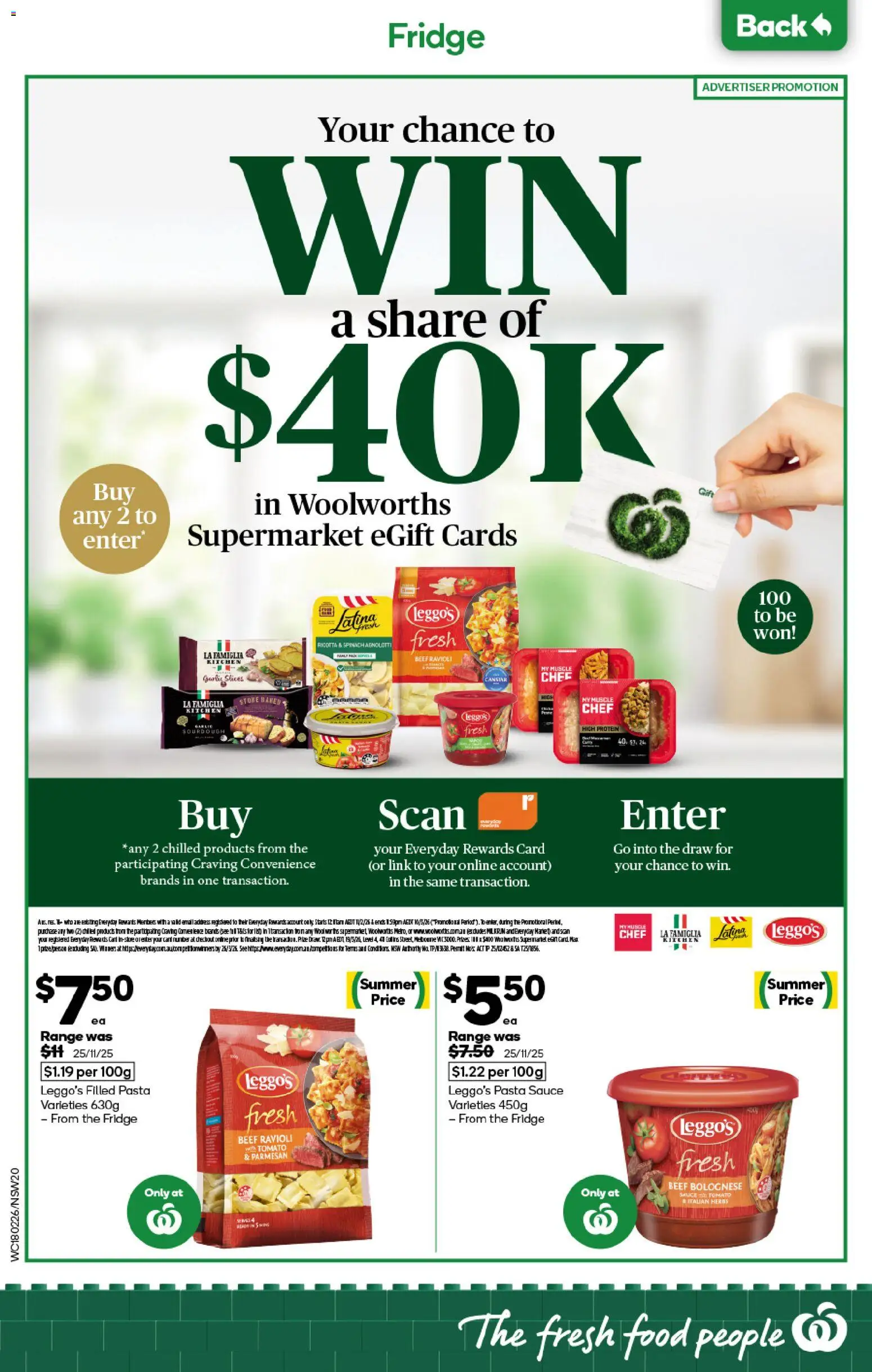 Woolworths catalogue - valid from 18.02.2026 | Page: 18 | Products: Cart, Pasta, Garlic, Fridge