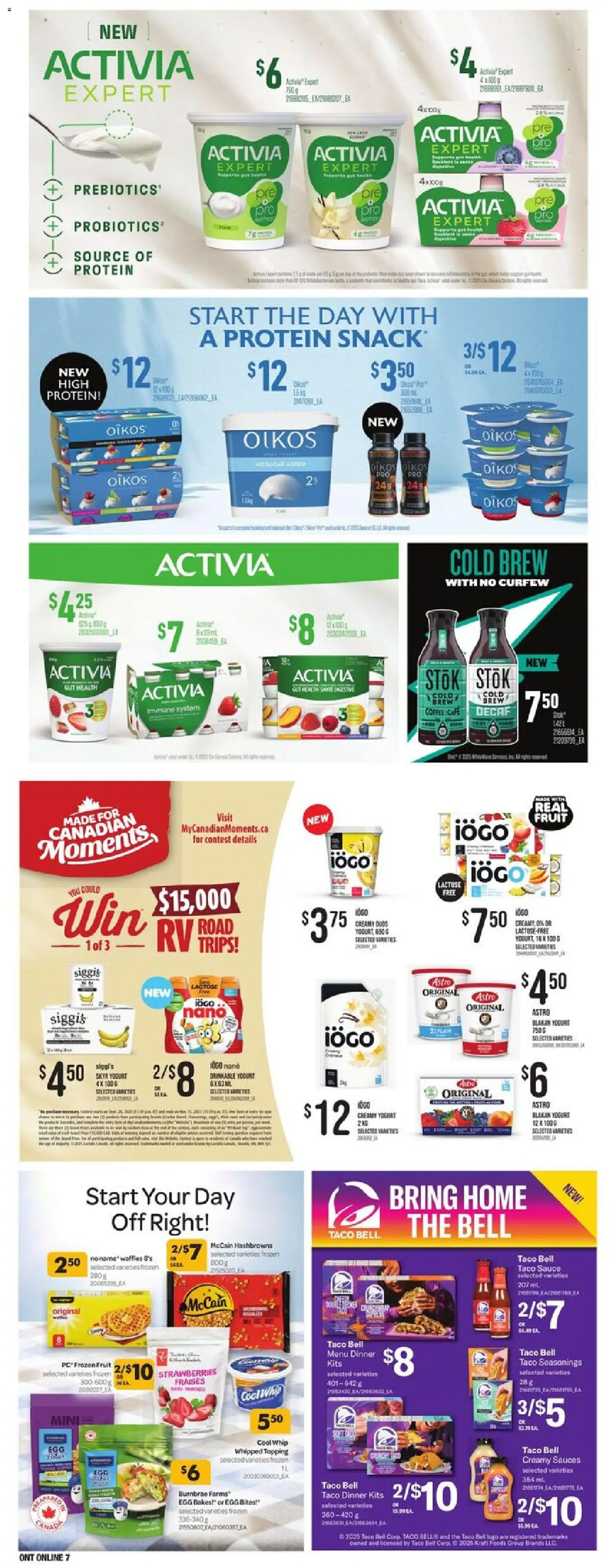 Independent Grocer flyer valid from 23.10.2025 | Page: 16 | Products: Strawberries, PC, Yogurt, Coffee